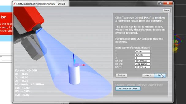 ArtiMinds Robotics - ArtiMinds RPS +Vision with Live Sensor Data