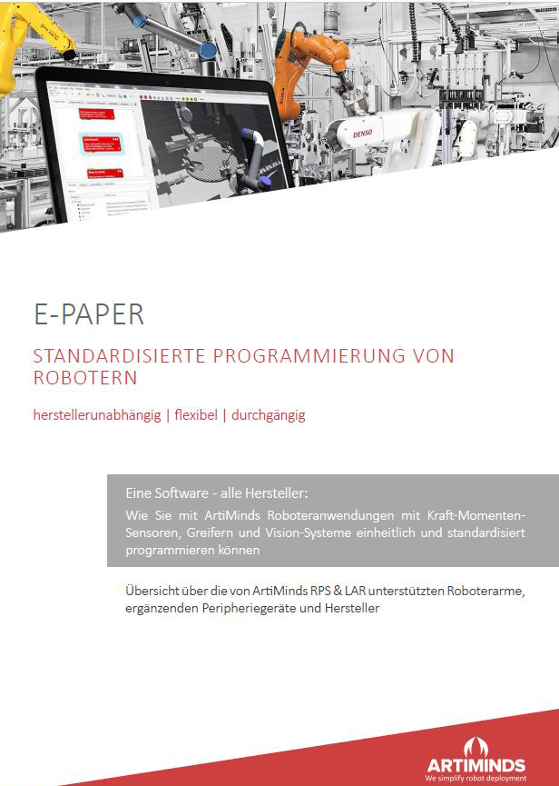 E-Paper Roboterprogrammierung