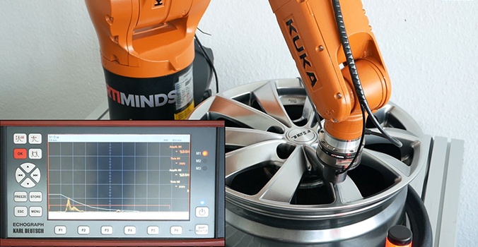 ArtiMinds Robotics Tech Tip - robot-supported ultrasonic defect testing